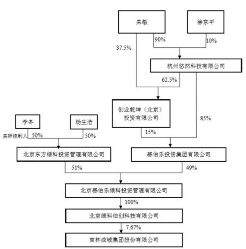 花100万,他就变成 st成城的实控人